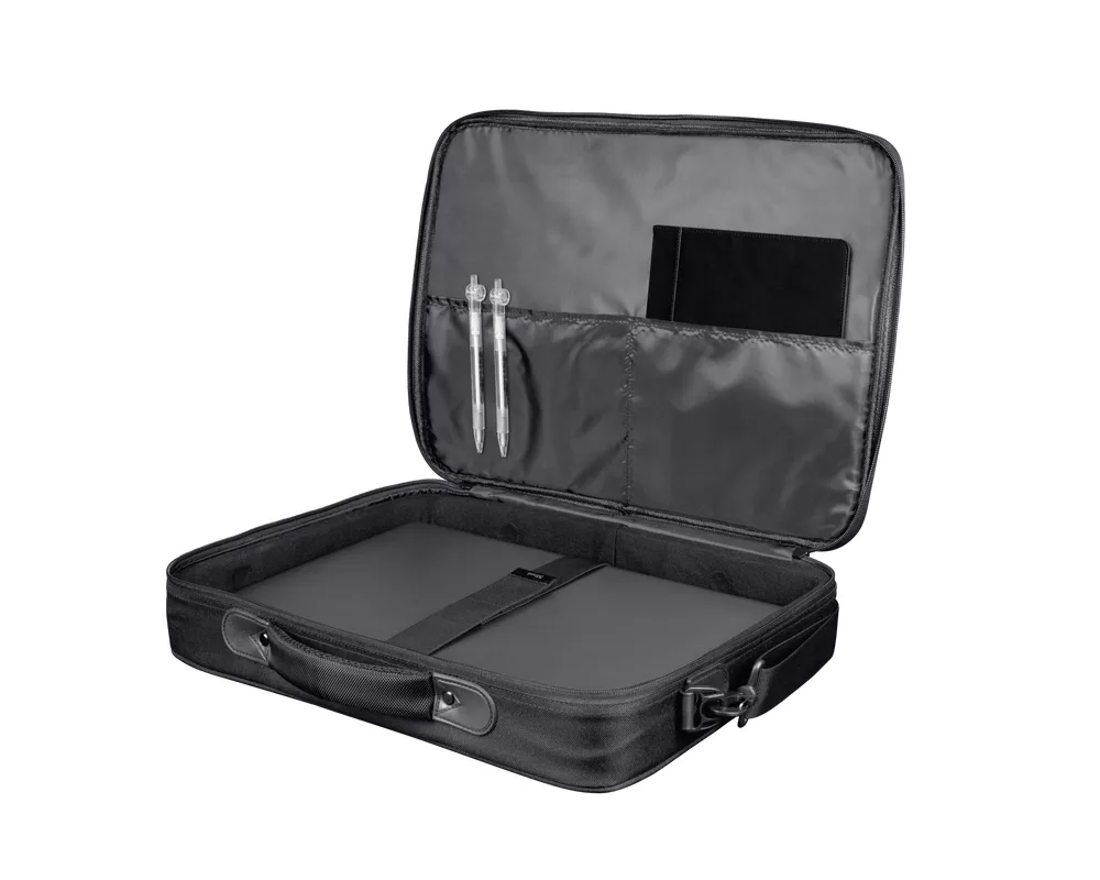 Чанта TRUST Atlanta Laptop Bag 15.6" ECO - Black 2