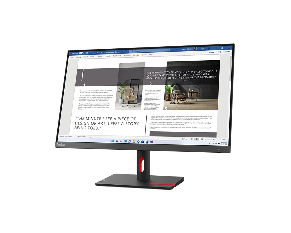 Монитор 27" Lenovo ThinkVision S27i-30 FHD IPS 4