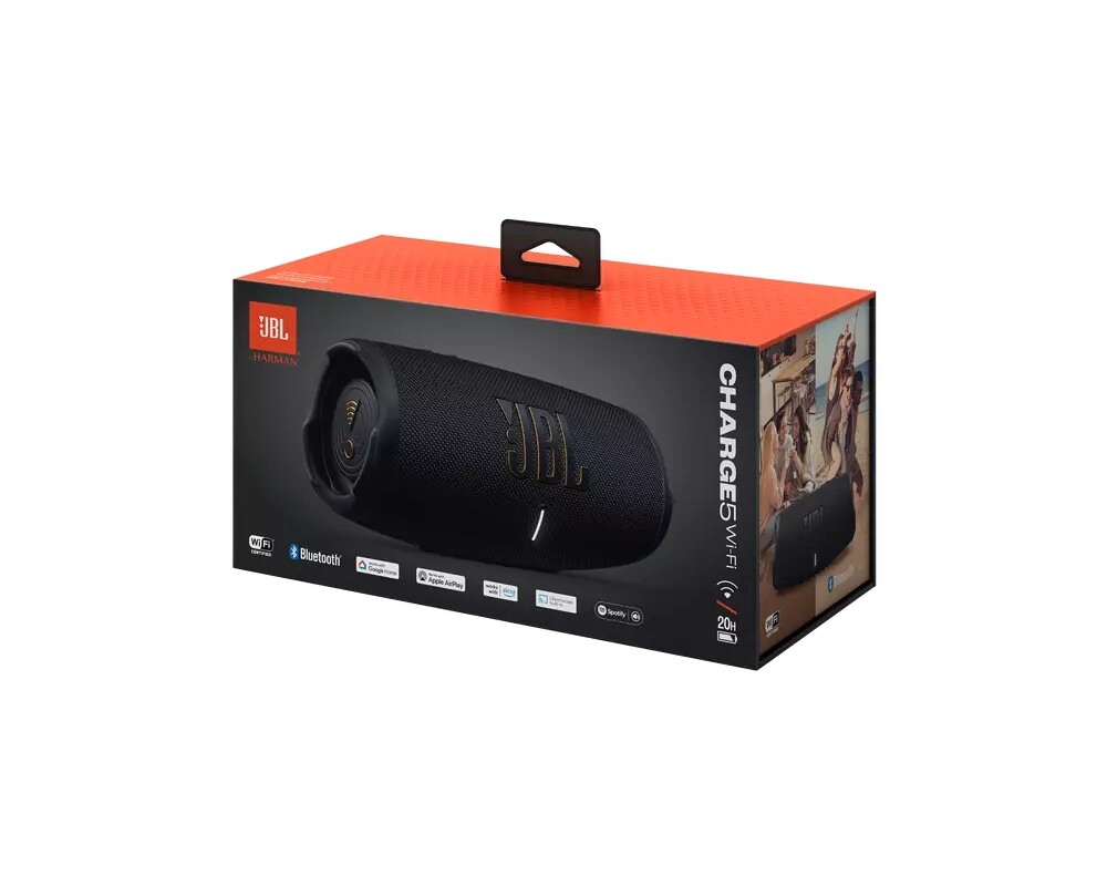 Тонколони JBL CHARGE 5, Wi-Fi, Черна 13