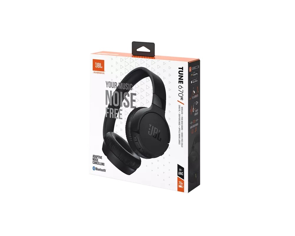 Слушалки on-ear JBL Tune 670NC, Bluetooth 5.3, USB-C, Черни 16