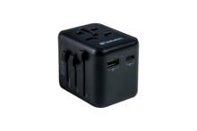  Verbatim UTA-02 Universal Travel Adapter with 1 x USB-C PD 20W / 1 x USB-A QC 3.0 674958 49544 на топ цена - PIC.bg