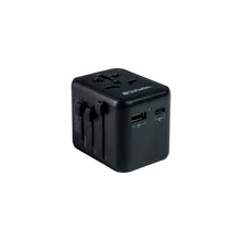  Verbatim UTA-02 Universal Travel Adapter with 1 x USB-C PD 20W / 1 x USB-A QC 3.0 674958 49544 на топ цена - PIC.bg