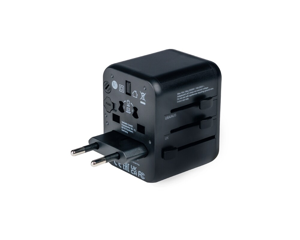 Зарядно Verbatim UTA-01 Universal Travel Adapter with 2 x USB-A ports 7
