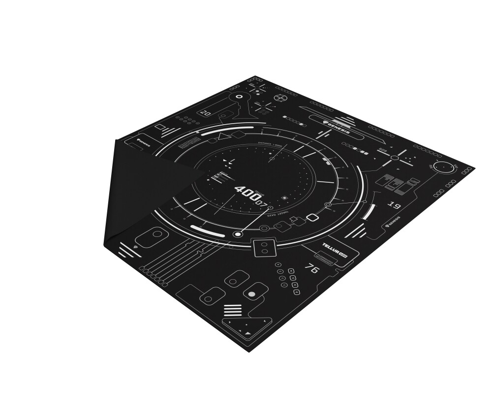 Геймърски стол Genesis Protective Floor Mat Tellur 400 Square Hud 110X100cm 2