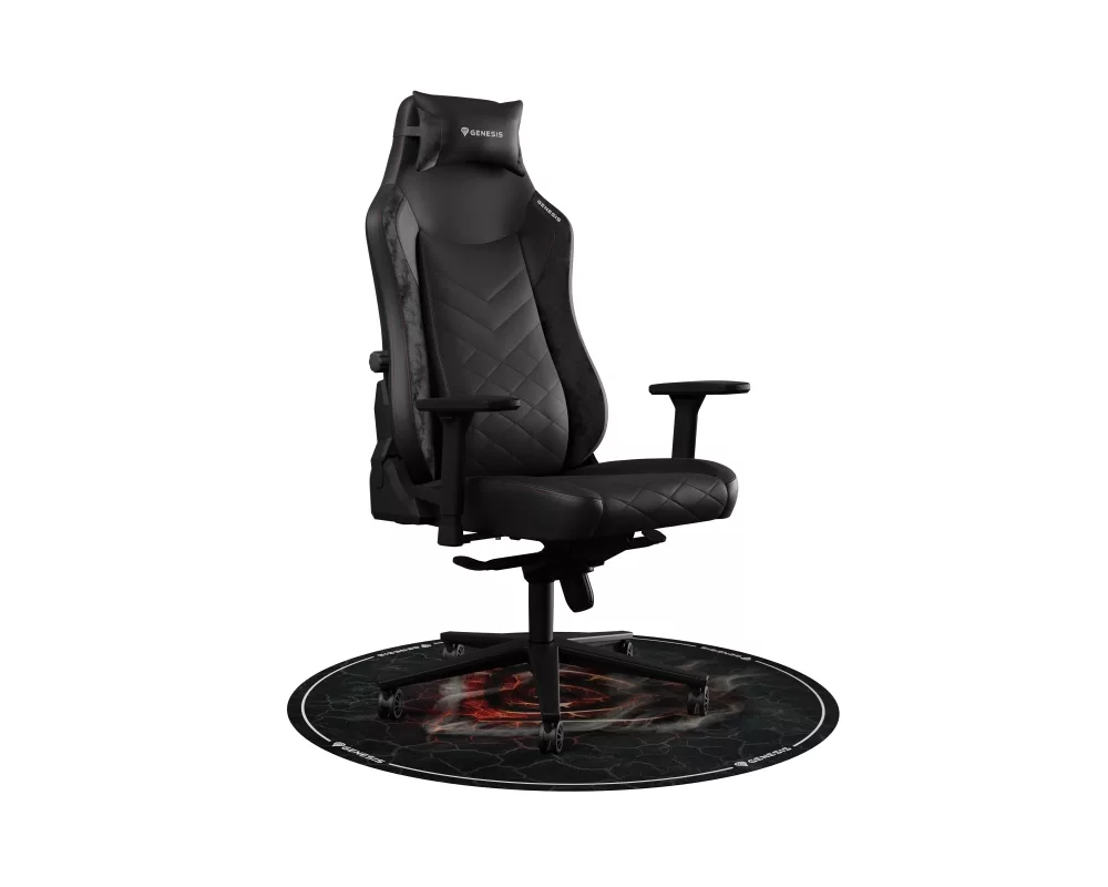 Геймърски стол Genesis Protective Floor Mat Tellur 400 Round Lava 100cm 2