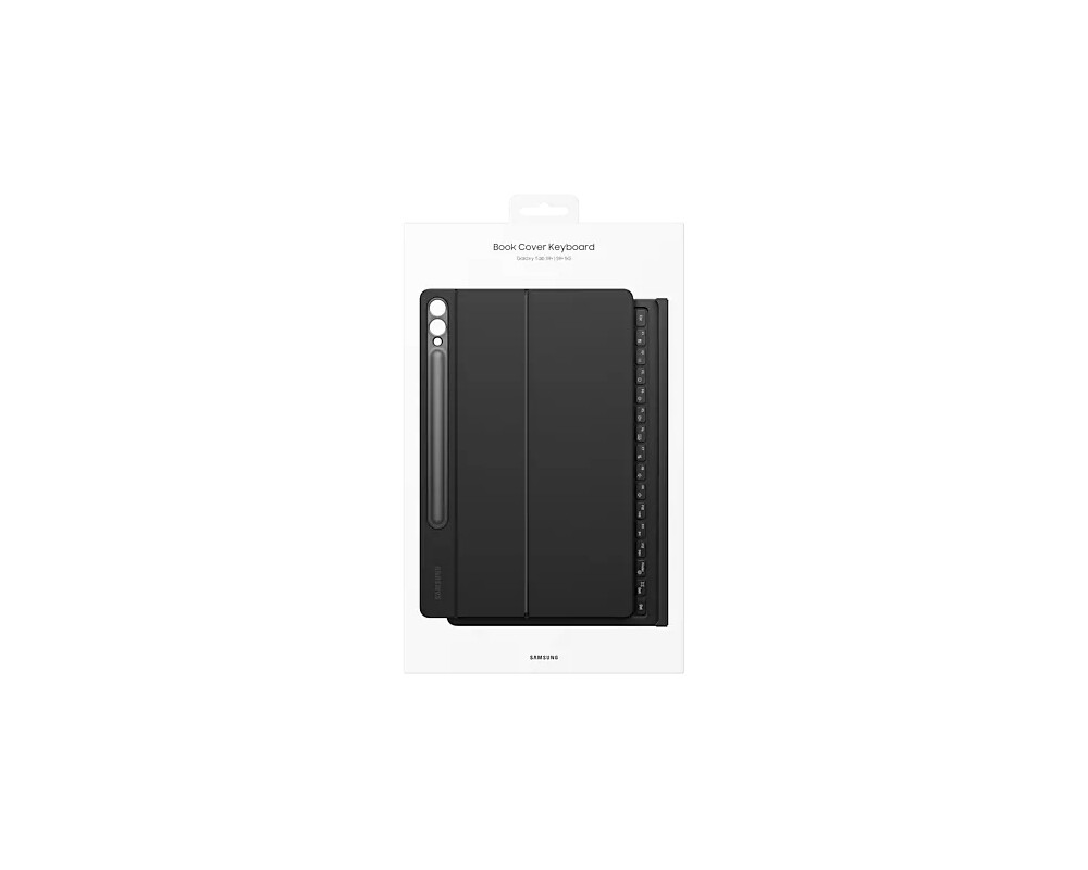 Клавиатура Samsung Tab S9+ Book Cover Keyboard Black 9