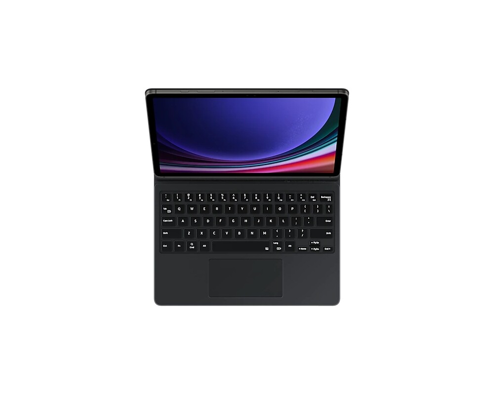 Клавиатура Samsung Tab S9 Book Cover Keyboard Black 7