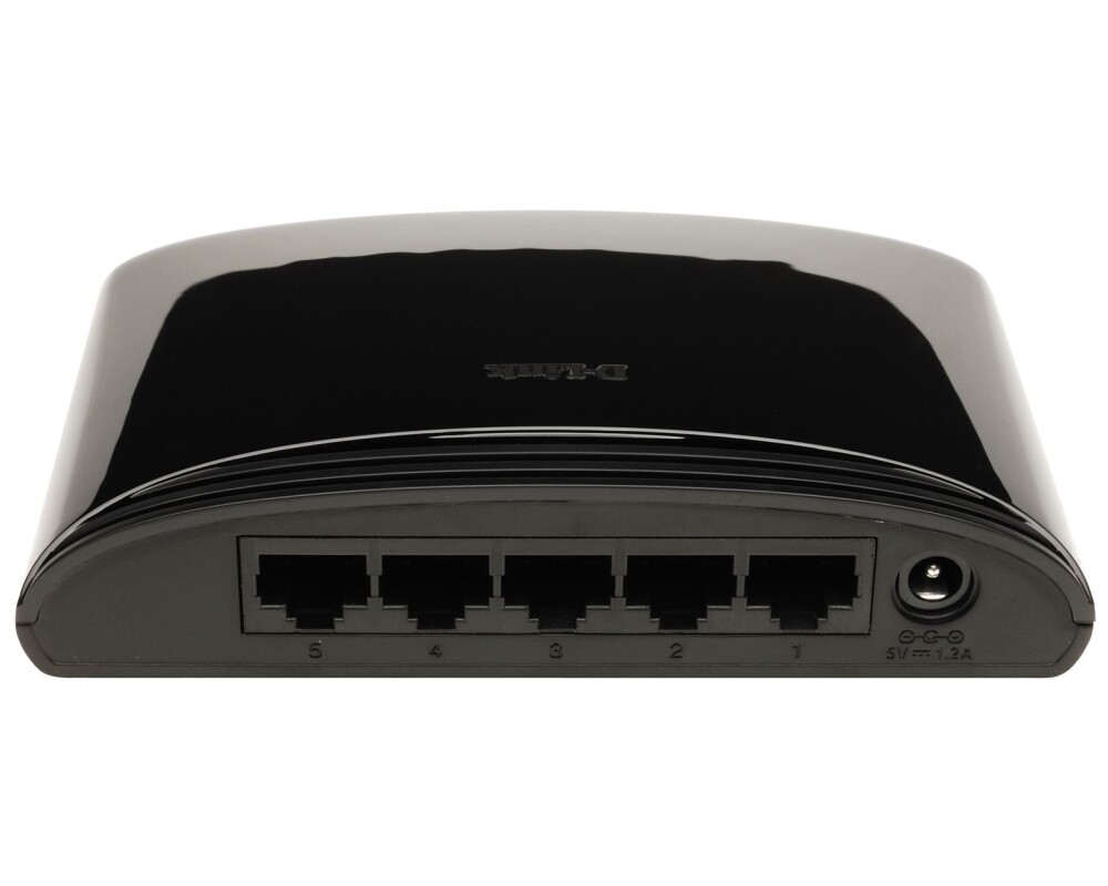Switch (Комутатор) D-Link 5-Port 10/100Mbps Fast Ethernet Unmanaged Switch 2