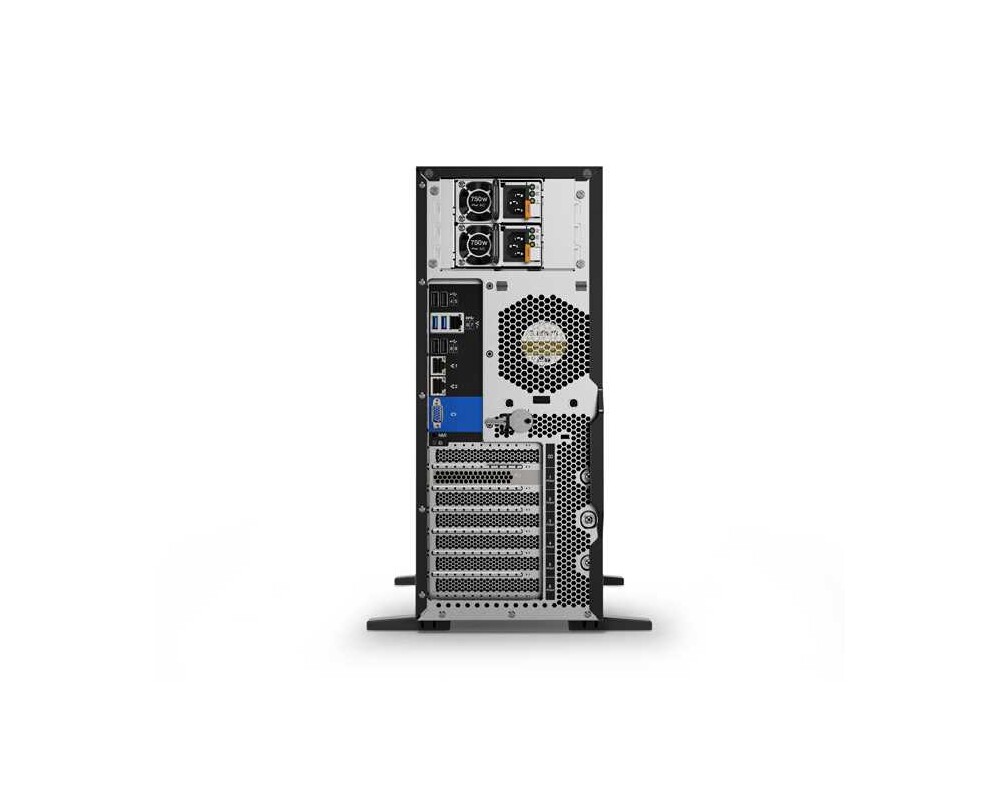 Сървър LENOVO ThinkSystem ST550 Xeon Silver 4208 8C 2.1GHz 85W 32GB 2933MHz RDIMM 8x2.5in 9350-8i 2GB 2x1GbE 1x750W Titanium HS PSU XCC Ent 3