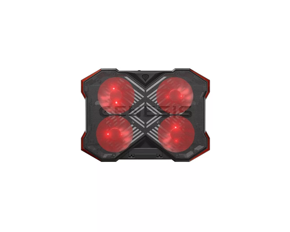 Охлаждаща подложка Genesis Laptop Cooling Pad Oxid 260 15.6-17.3 4 Fans 8