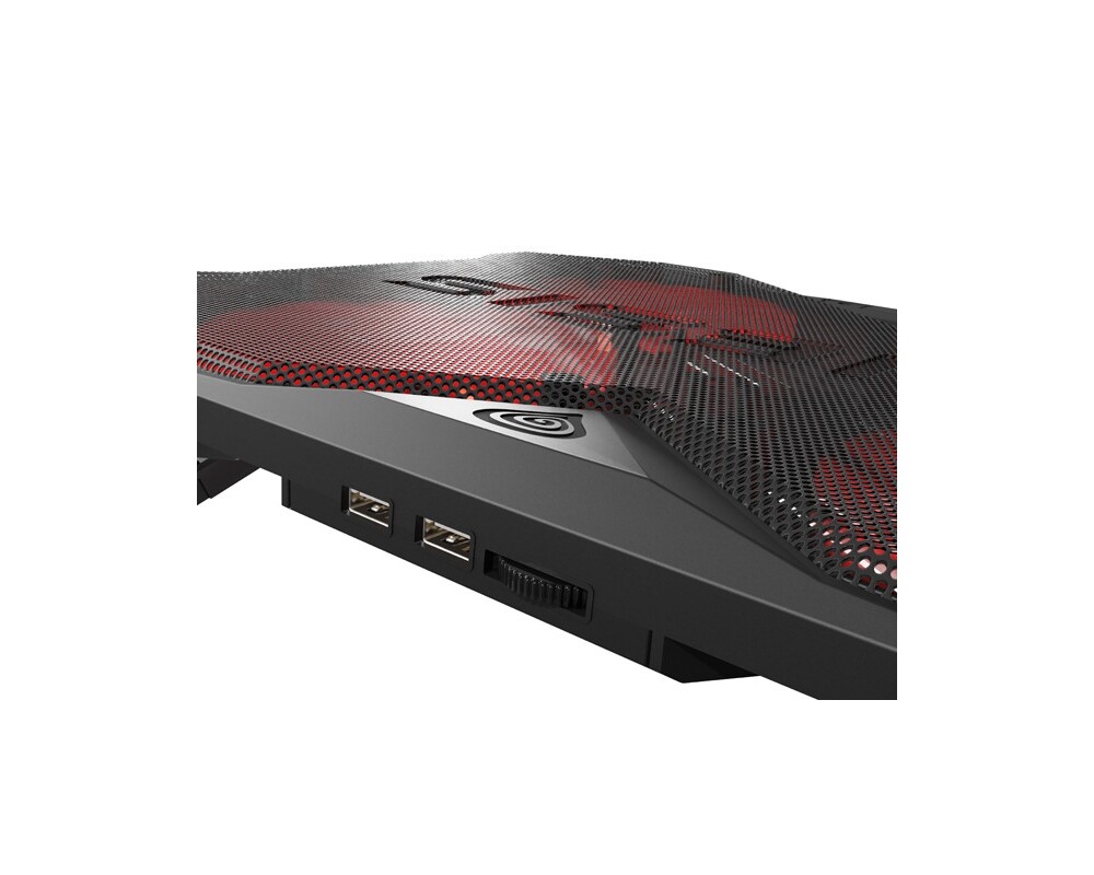 Охлаждаща подложка Genesis Laptop Cooling Pad Oxid 260 15.6-17.3 4 Fans 9