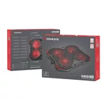 Охлаждаща подложка Genesis Laptop Cooling Pad Oxid 260 15.6-17.3 4 Fans 12