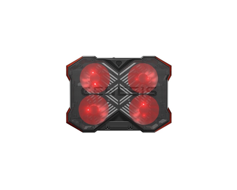 Охлаждаща подложка Genesis Laptop Cooling Pad Oxid 260 15.6-17.3 4 Fans 8