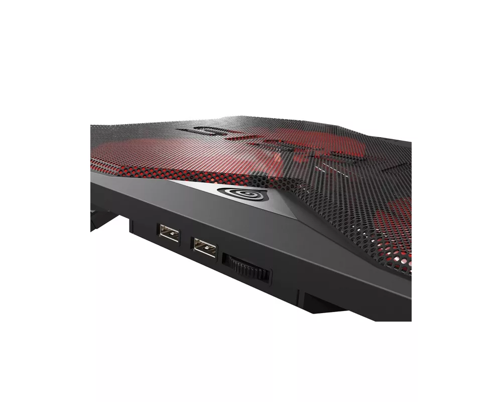 Охлаждаща подложка Genesis Laptop Cooling Pad Oxid 260 15.6-17.3 4 Fans 9
