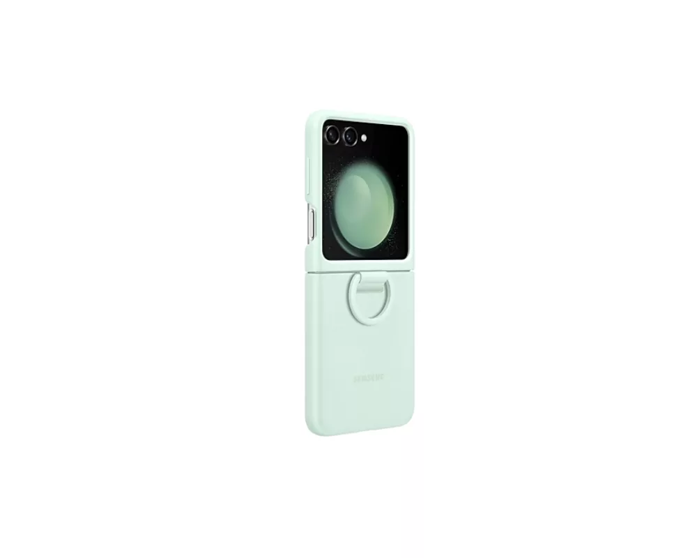 Калъф Samsung F731 Flip5 Silicone Case with Ring Ocean Green 2