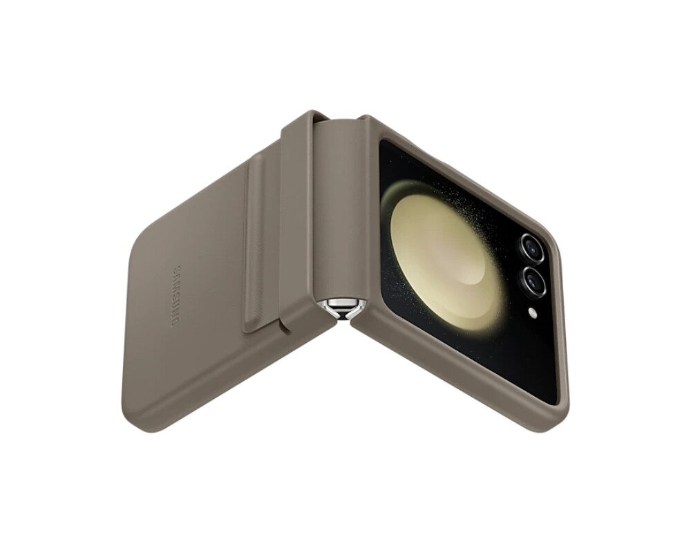 Калъф Samsung F731 Flip5 Flap ECO-Leather Case Etoupe 3