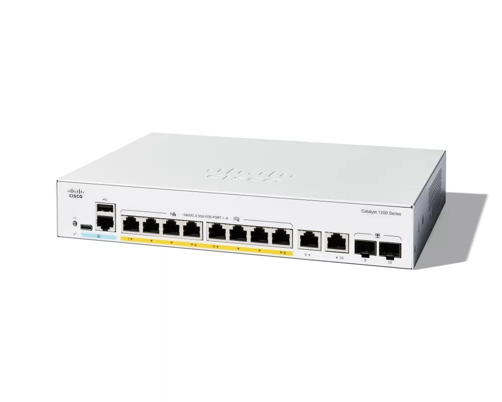 Switch (Комутатор) Cisco Catalyst 1200 8-port GE 2