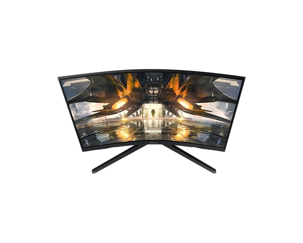 Монитор 27" Samsung LS27AG550A Odyssey G55A QHD 165Hz Curved 12