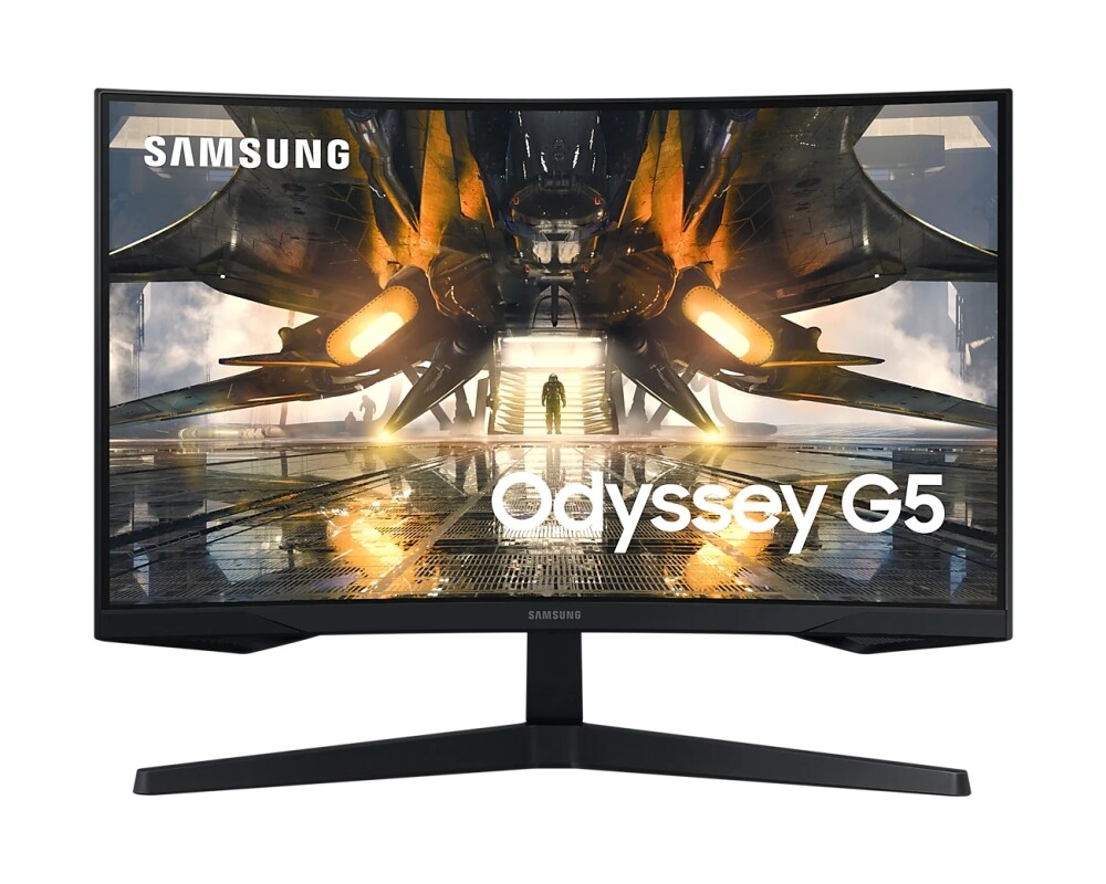 Монитор 27" Samsung LS27AG550A Odyssey G55A QHD 165Hz Curved 8
