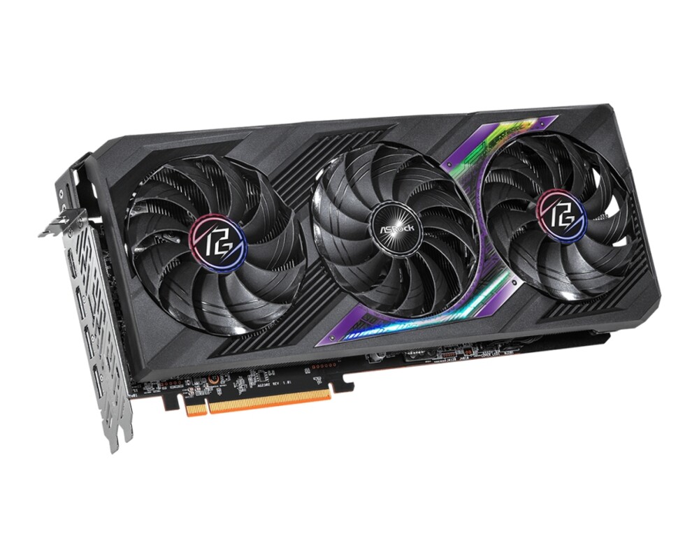 Видеокарта ASRock Radeon RX 7800 XT Phantom Gaming OC 16GB GDDR6 4