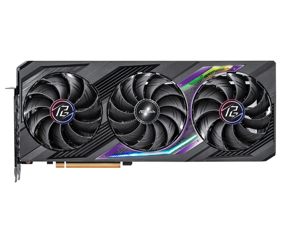 Видеокарта ASRock Radeon RX 7700 XT Phantom Gaming OC 12GB GDDR6 2