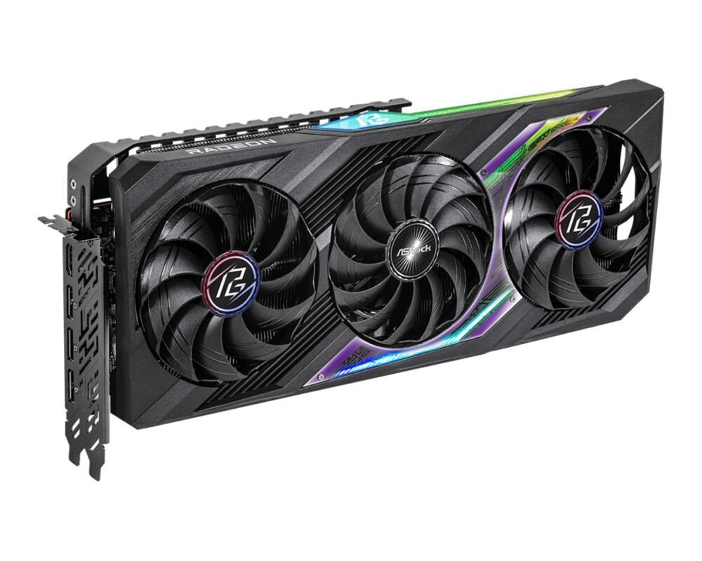 Видеокарта ASRock Radeon RX 7700 XT Phantom Gaming OC 12GB GDDR6 3