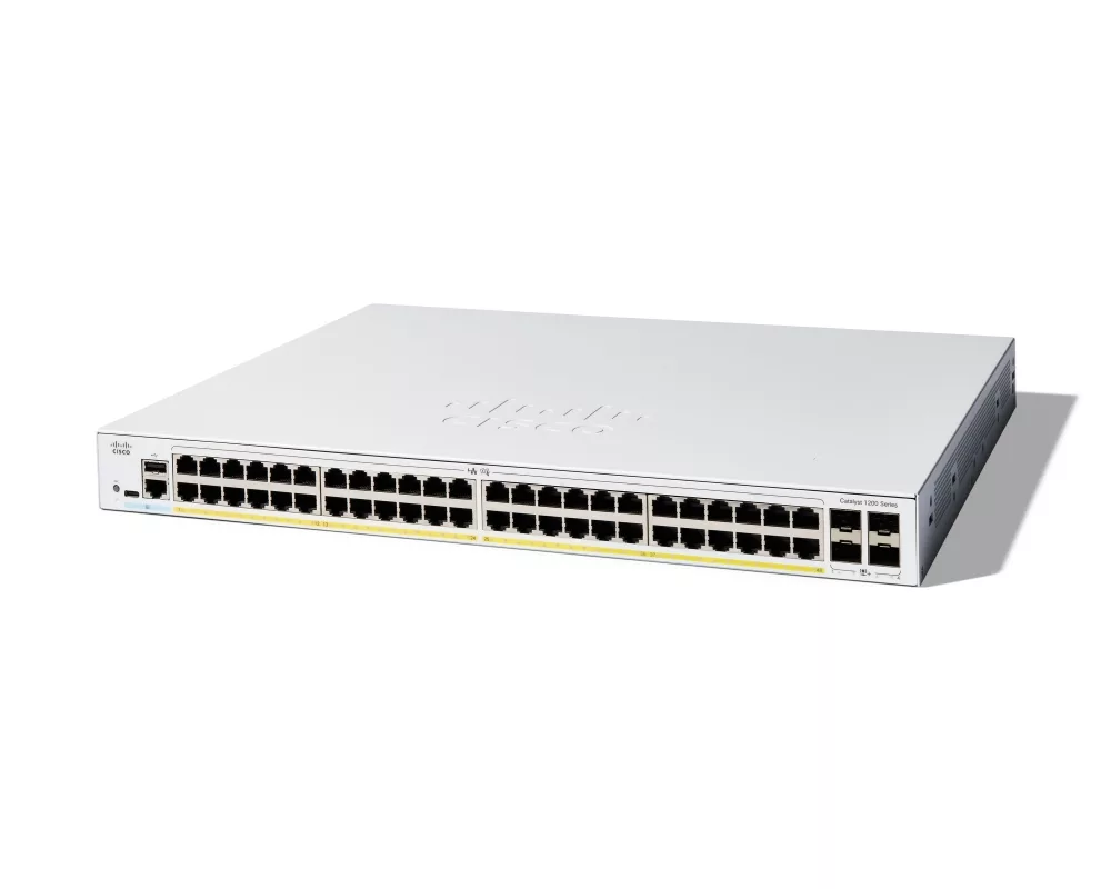 Switch (Комутатор) CISCO Catalyst 1200 48-port GE PoE 4x10G SFP+ 2