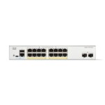<span>Switch (Комутатор)</span> CISCO Catalyst 1300 16-port GE Full PoE 2x1G SFP <span class='catalog-num-in-name'>C1300-16FP-2G</span> - 