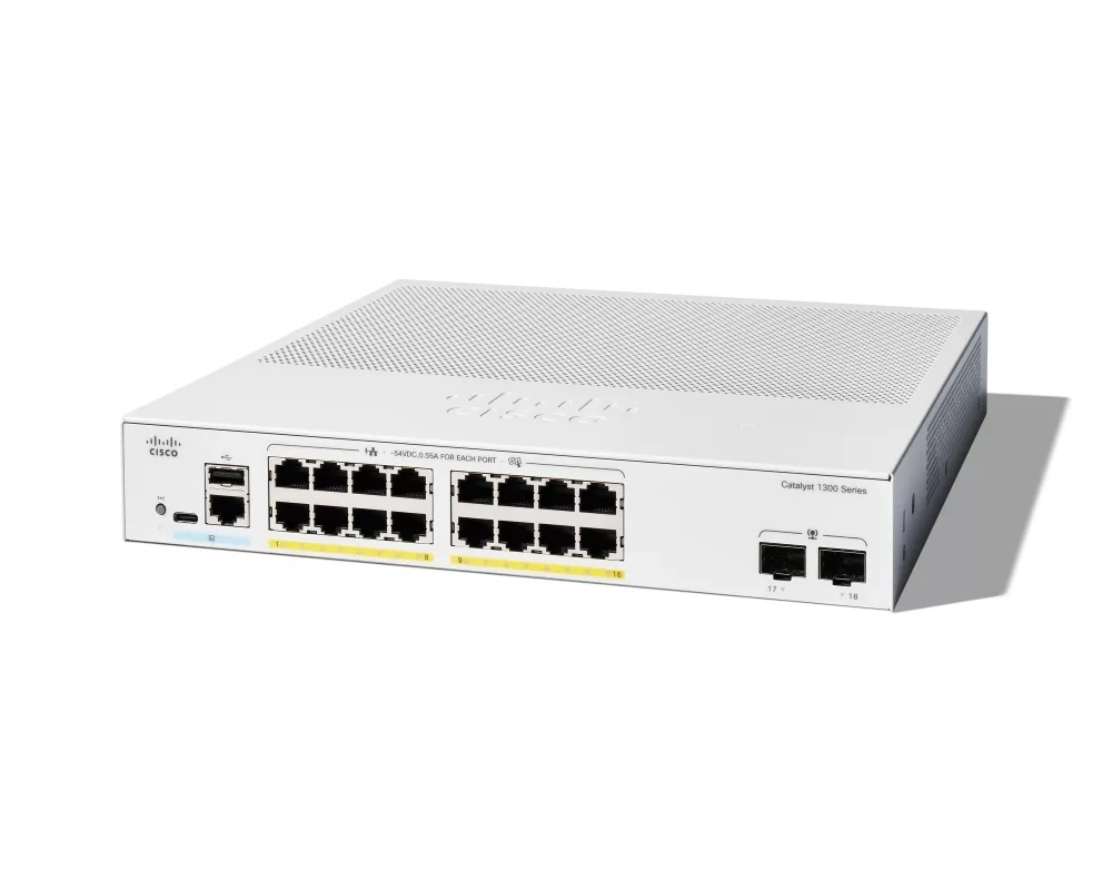 Switch (Комутатор) Cisco Catalyst 1300 16-port GE 2