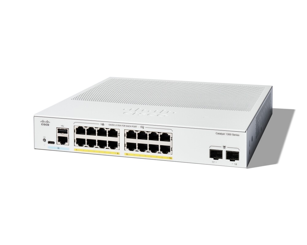 Switch (Комутатор) Cisco Catalyst 1300 16-port GE 2