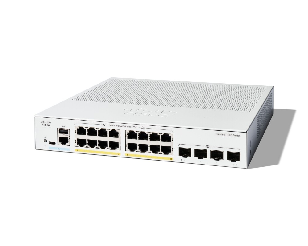 Switch (Комутатор) Cisco Catalyst 1300 16-port GE