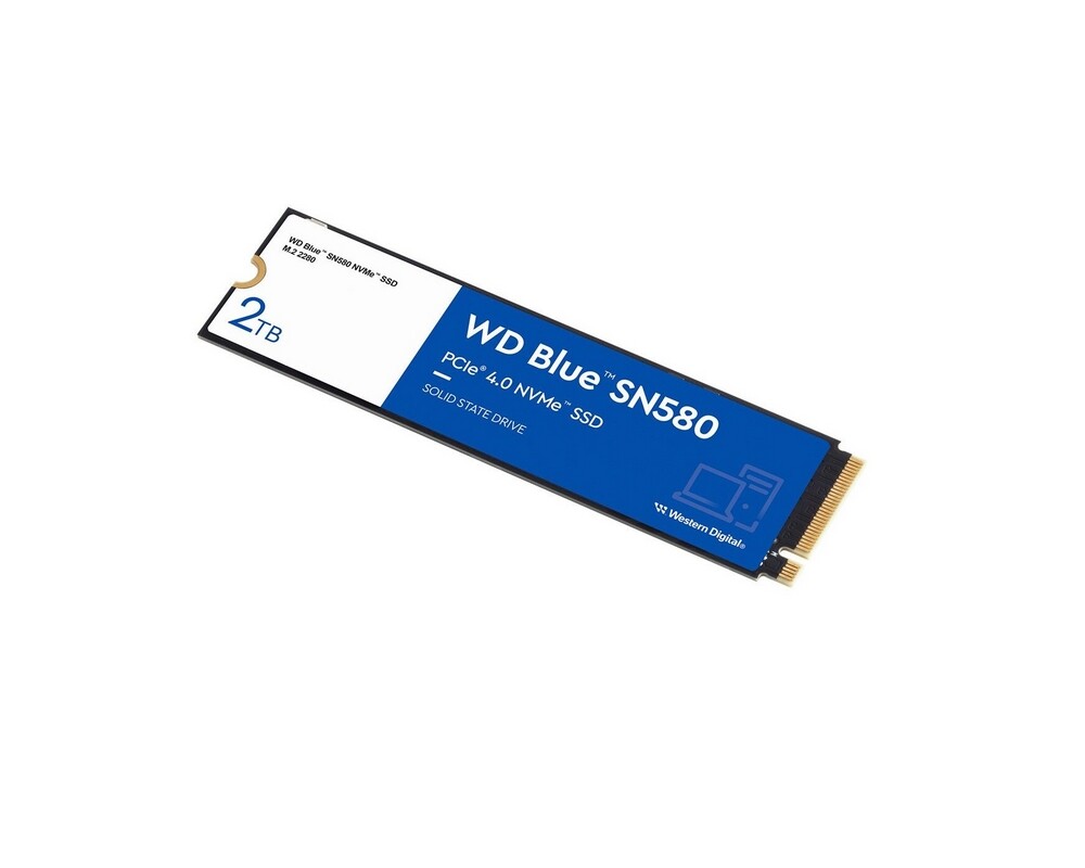 SSD WD Blue SN580 NVMe SSD 2TB M.2 PCIe Gen4 8