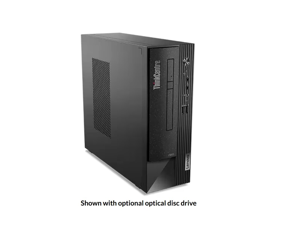 Настолен компютър LENOVO ThinkCentre Neo 50s G4 Intel Core i5-13400 16GB DDR4 512GB SSD M.2 UMA Slim DVD Writer 9mm NOOS 3Y OS 4