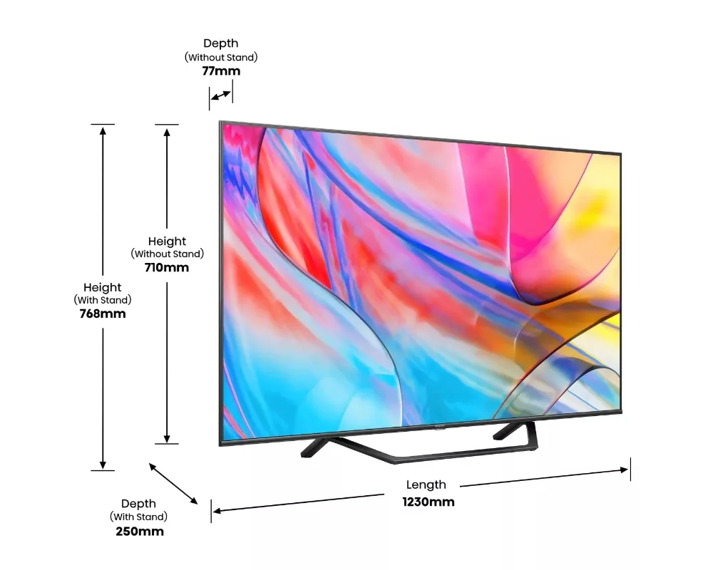 Телевизор Hisense 55" A7KQ 8