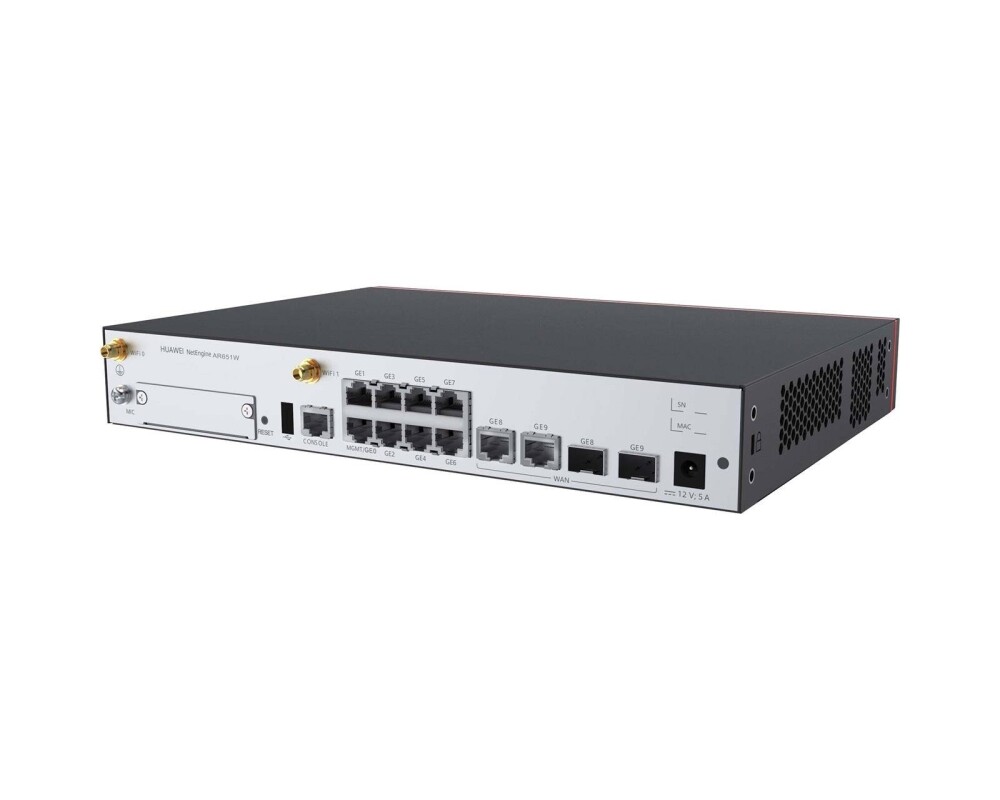 Рутер HUAWEI AR651W 2xGE combo WAN 8xGE LAN 1xUSB2.0 802.11b 3