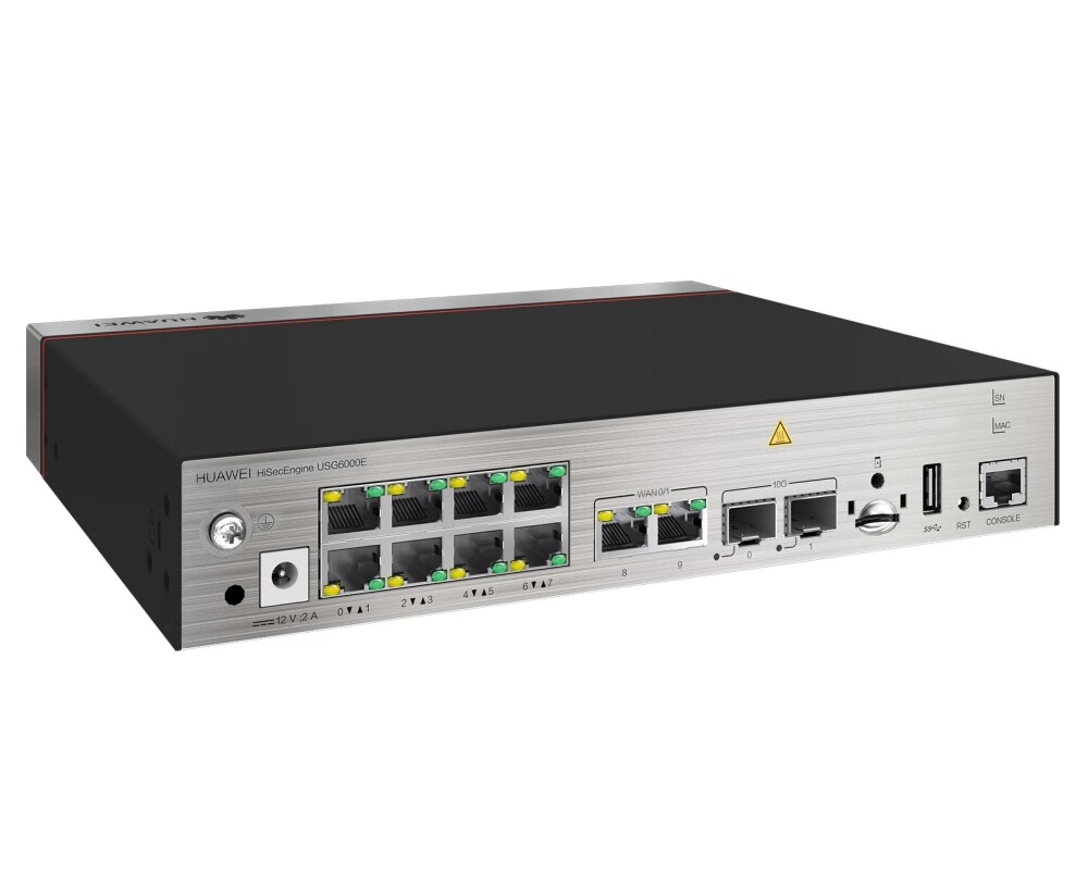 Защитна стена Huawei USG6530E AC Host (10*GE RJ45 + 2*10GE SFP+ 2