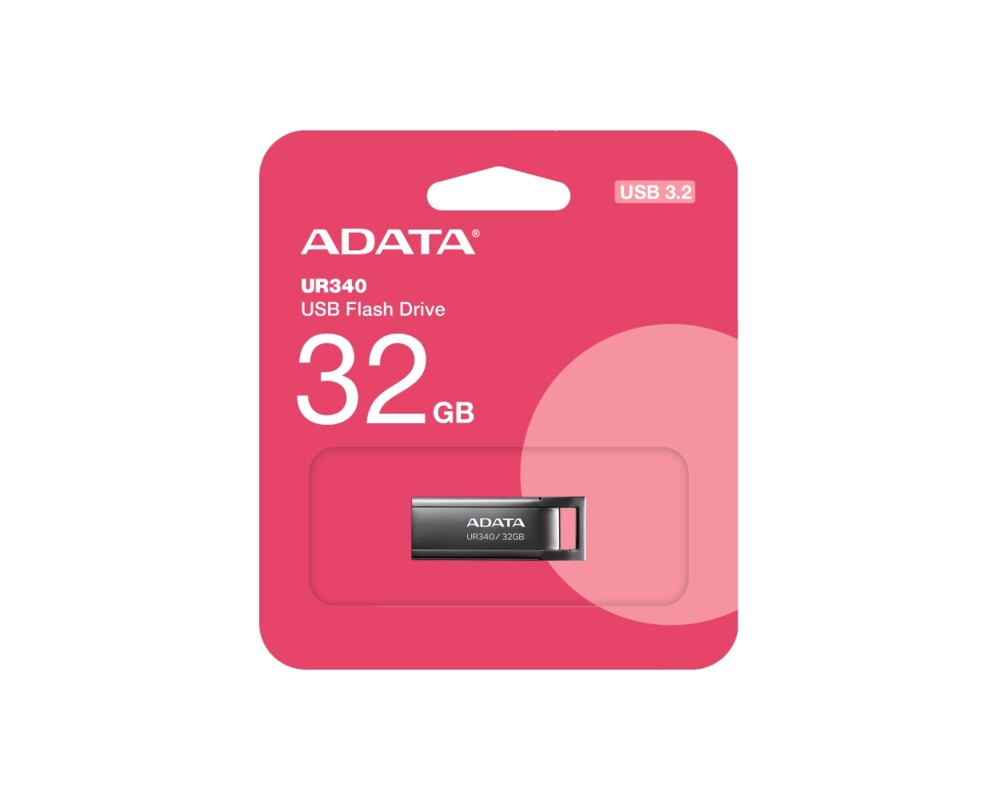 Флаш памет ADATA UR340 32GB USB 3.2 Black 7