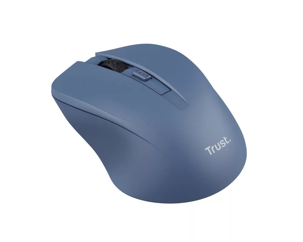 Мишка TRUST Mydo Silent Wireless Mouse Blue 2