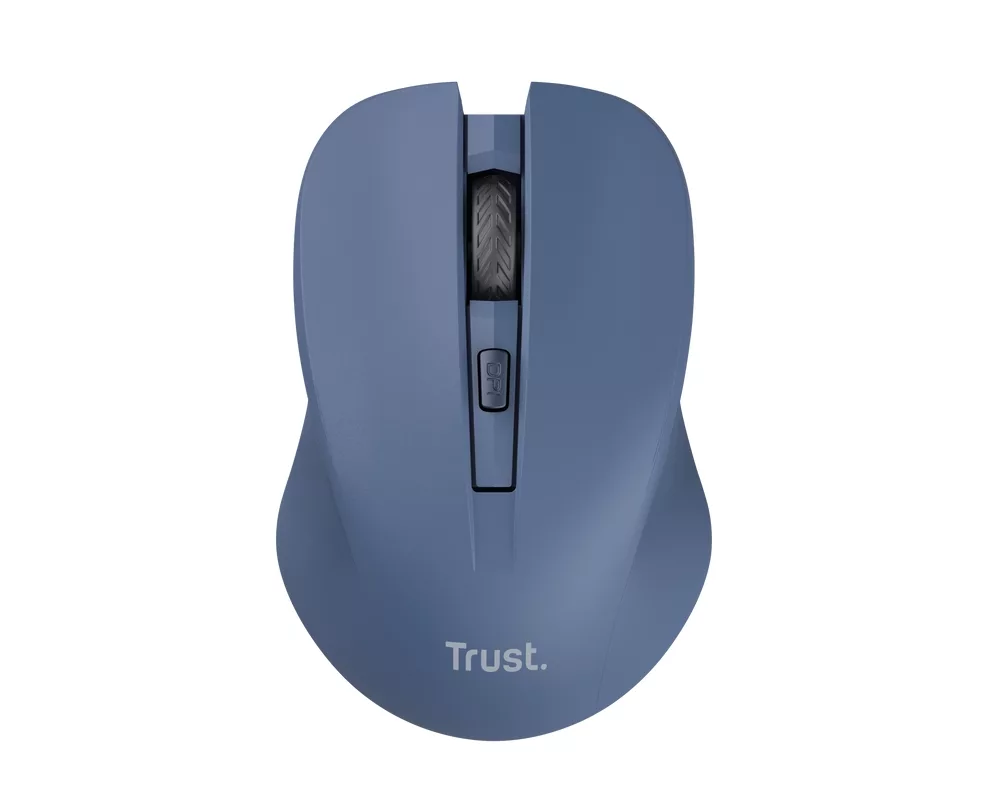 Мишка TRUST Mydo Silent Wireless Mouse Blue 3