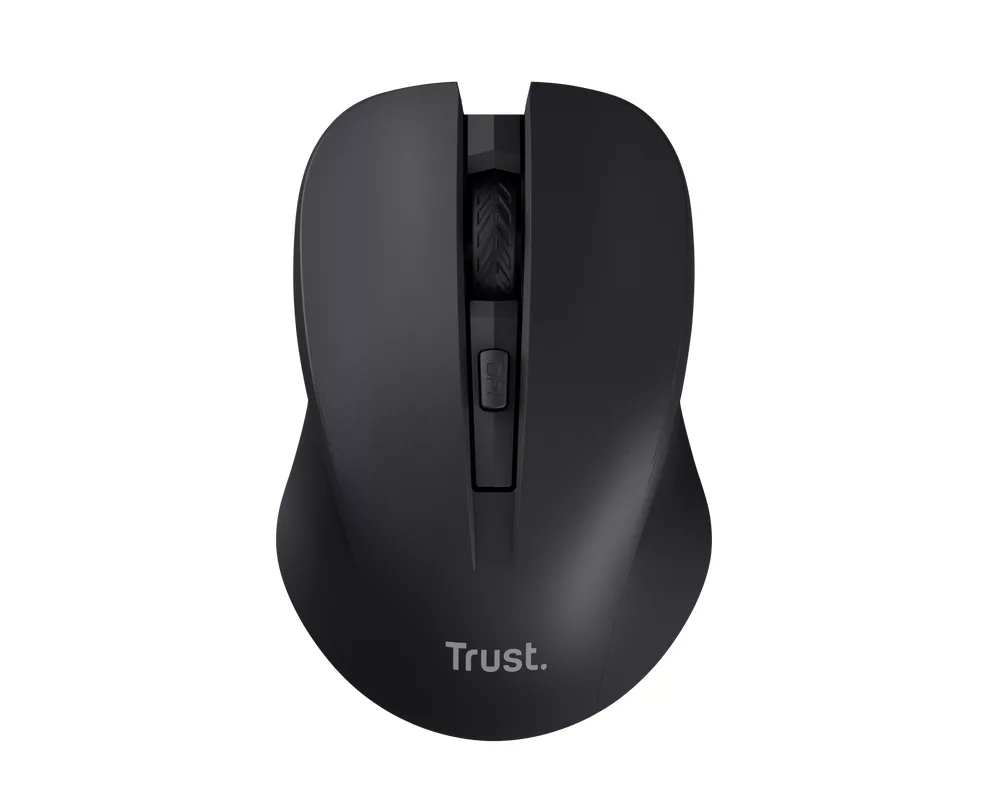 Мишка TRUST Mydo Silent Wireless Mouse Black 3