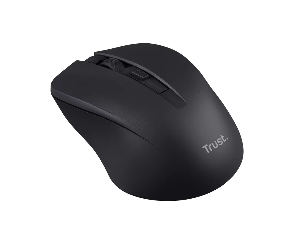 Мишка TRUST Mydo Silent Wireless Mouse Black 2