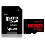<span>Флаш карта</span> Apacer microSDXC 64GB UHS-I U1 R85 Class10 <span class='catalog-num-in-name'>AP64GMCSX10U5-R</span> - 