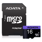 <span>Флаш карта</span> ADATA 16GB MicroSDHC UHS-I CLASS 10 (with adapter) <span class='catalog-num-in-name'>AUSDH16GUICL10-RA1</span> - 