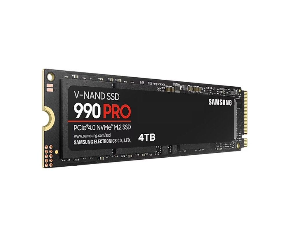 SSD Samsung SSD 990 PRO 4TB PCIe 4.0 NVMe 2.0 M.2 MZ-V9P4T0BW 4