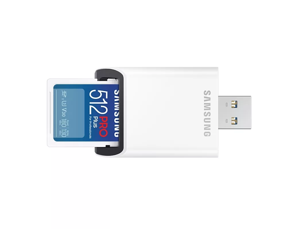 Флаш карта Samsung 512GB SD PRO Plus + USB Reader 2