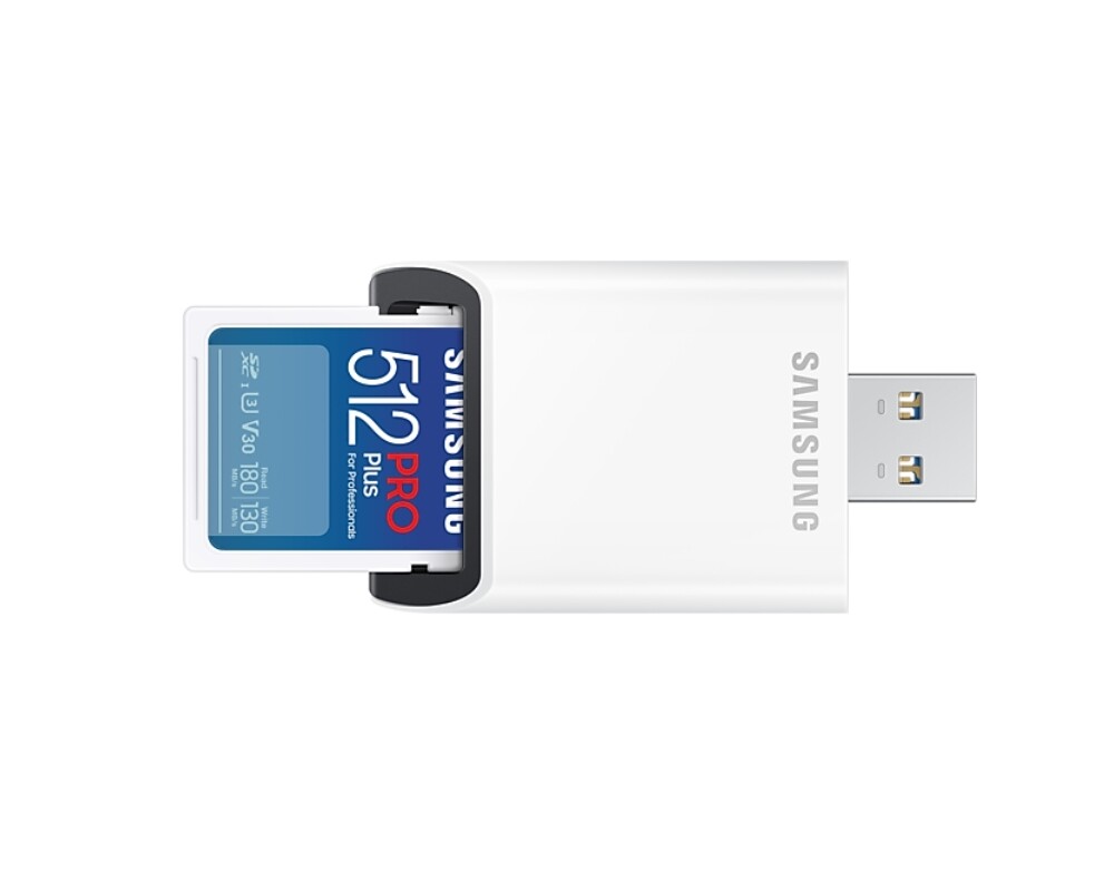 Флаш карта Samsung 512GB SD PRO Plus + USB Reader 2
