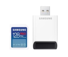  Samsung PRO Plus, SD Card, 128GB, USB Четец, Бяла 687485 MB-SD128SB/WW на топ цена - PIC.bg