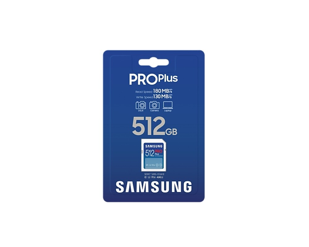 Флаш карта Samsung 512GB SD Card PRO Plus 5