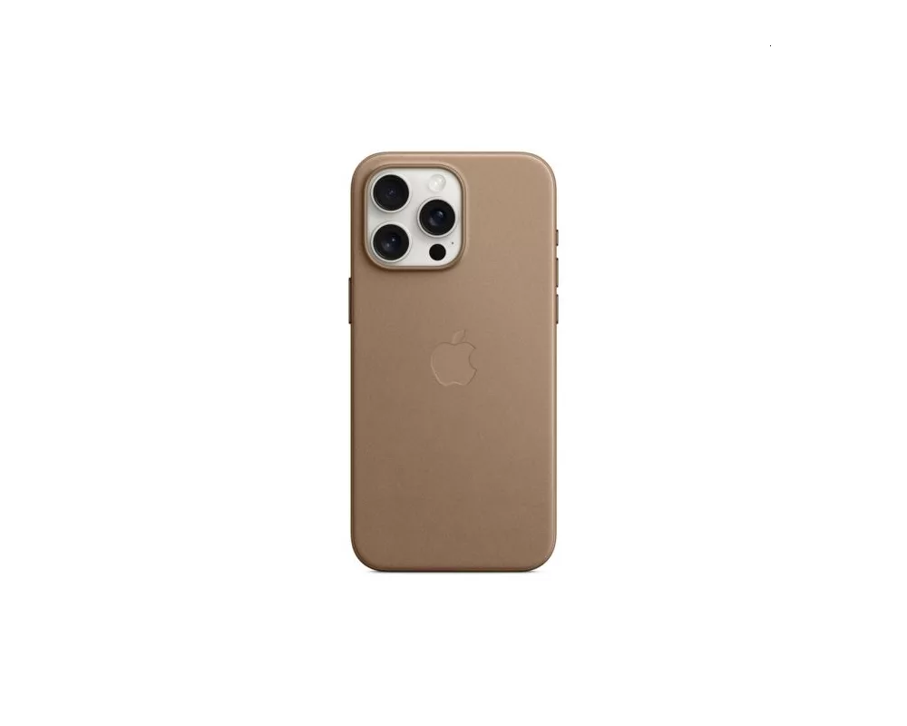 Калъф Apple iPhone 15 Pro Max FineWoven Case with MagSafe - Taupe 2