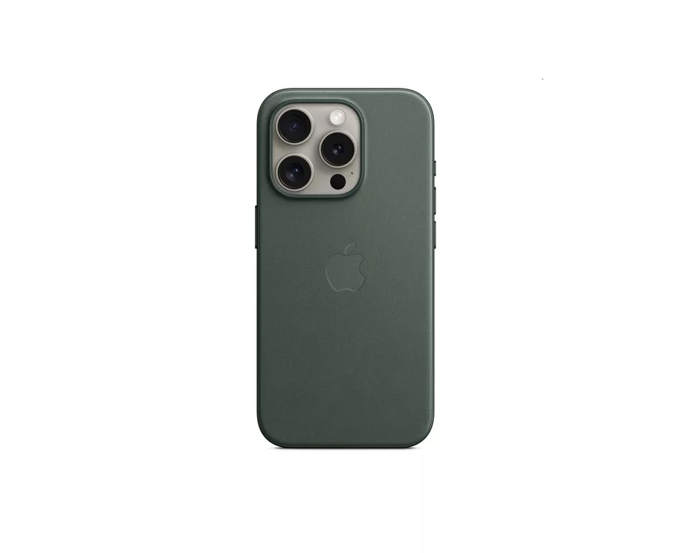 Калъф Apple iPhone 15 Pro FineWoven Case with MagSafe - Evergreen 5